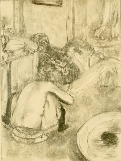 DEGAS Edgard (1834-1917). Based on. Engraving...