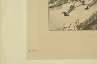 DEGAS Edgard (1834-1917). Based on. Engraving...