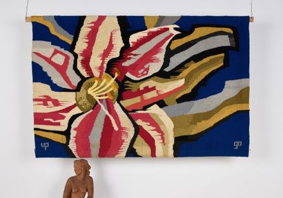HUPET André (1922-1993). Inv 27. Wool tapestry....