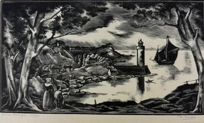 HERBLET Jean or Athur BORIS KLEIN (1893-1985)....