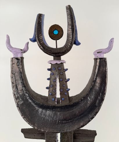 HUPET André (1922-1993). Inv 26. Sculpture...