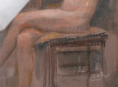 DUBAR Louis (1876-1951). Inv 9. Gouache on...