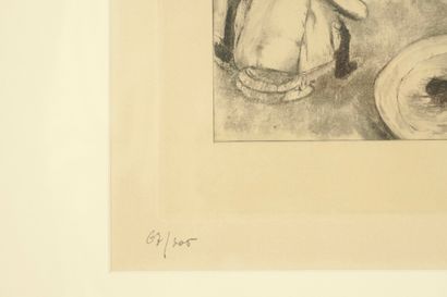 DEGAS Edgard (1834-1917). Based on. Engraving...
