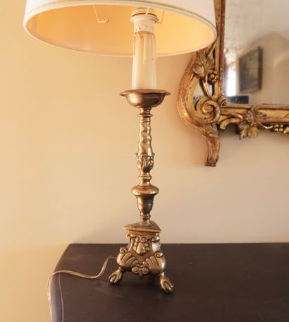 BRONZE. Inv 26016-13. Two candlesticks.
Period...
