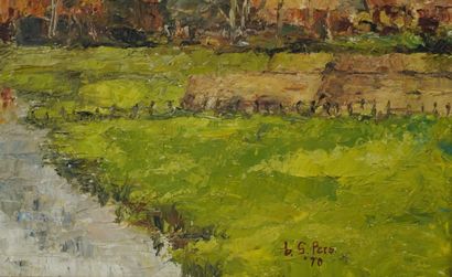 L. S. PERS. Inv. N° 33 V 26007.
Oil on panel.
Signed...