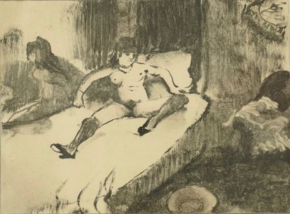 DEGAS Edgard (1834-1917). Based on. Engraving...
