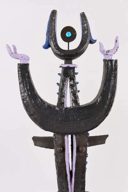 HUPET André (1922-1993). Inv 26. Sculpture...