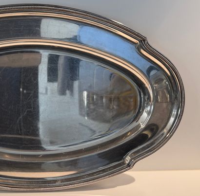 SILVER METAL. Beautiful purplish tray.
Dimensions:...