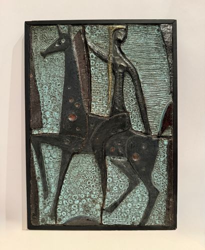VERMEIRE Paul (1928-1974). Inv. N° 36 V 26007.
Céramique.
Petite...