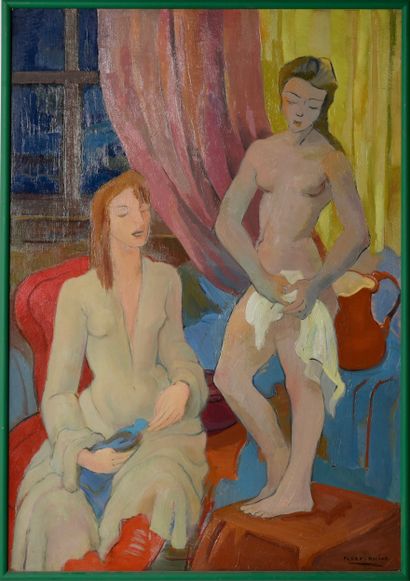 FLORY Roland (1905-1978). Inv:26005-29. Oil...