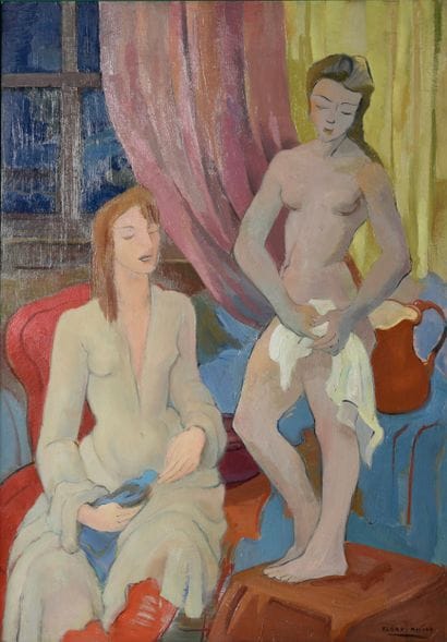 FLORY Roland (1905-1978). Inv:26005-29. Oil...