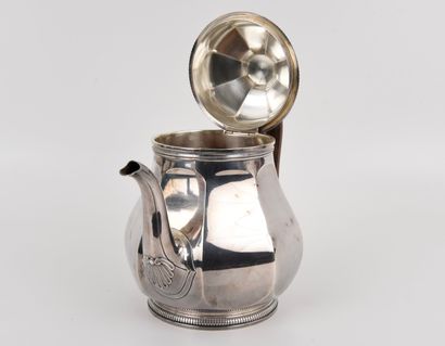 SILVER. Silver coffee service. Inv 26016-6.
Composed...