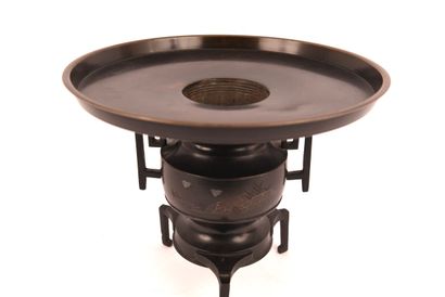 CHINA. Circa 1900. Bronze brazier