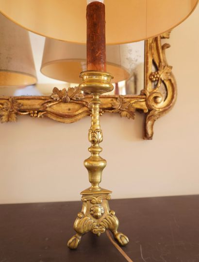 BRONZE. Inv 26016-13. Two candlesticks.
Period...