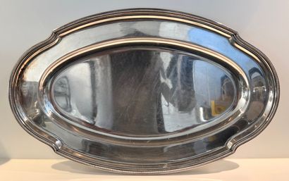 SILVER METAL. Beautiful purplish tray.
Dimensions:...