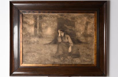 Ernest Gustave DE VLEESCHOUWER 20th century.
Large...