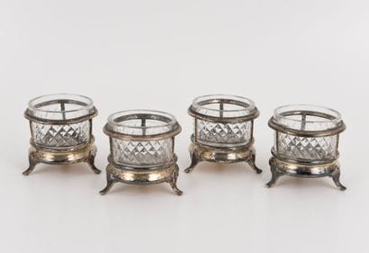 SILVER. Inv 26016-36. 4 800/°°° silver salt...