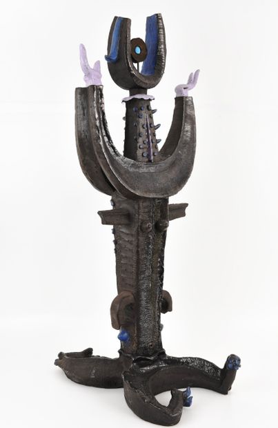 HUPET André (1922-1993). Inv 26. Sculpture...