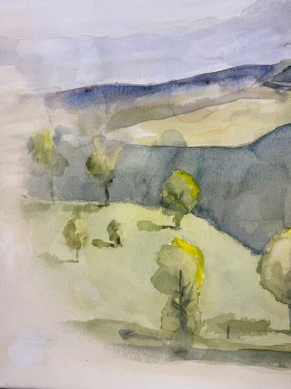 EMONTS Willy (1932-1992). Watercolor. Signed...