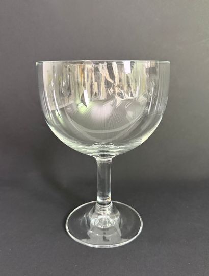 Cristalerie ZWIESEL. 4 large fruit bowls.
Dim...