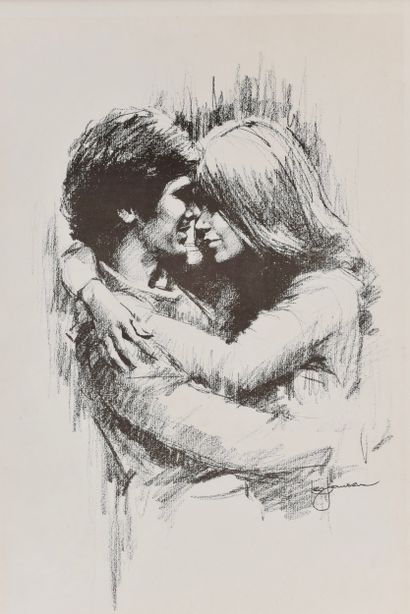 JANSEN Léo (1930-1980). In 26015-4. Couple.
Representation...