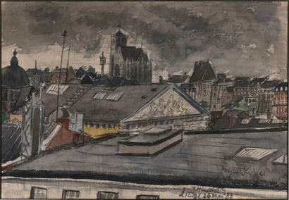 Edgard TYTGAT (1879-1957). N°Inv 25008-27.
Signed...