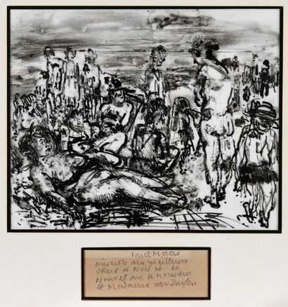 Paul MAAS (1890-1962). Inv: 28.
Dessin à...