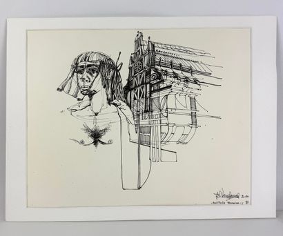 Jean-Claude VANDORMAEL (1943-1982)
Dessin...