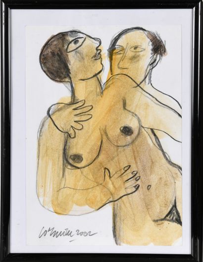 CORNEILLE (1922–2010). Inv. No.: 25008-89.
Two...