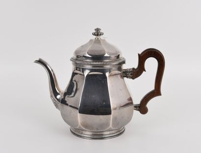 ARGENT. Service à café en argent. Inv 26016-6.
Composé...