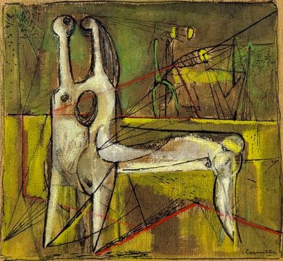 CORNEILLE (1922-2010). N°inv 25008- 32
Signed.
Painting...