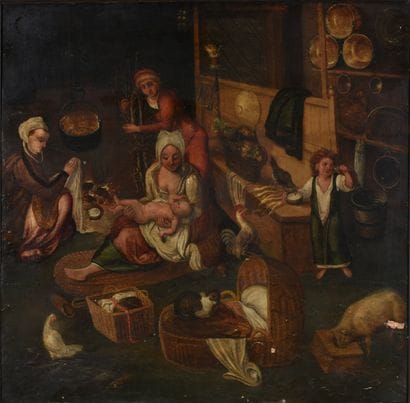 Martin VAN CLEVE (1527-1581). Atelier de.
Ecole...