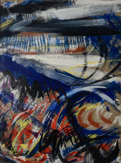 DAG DAHL (1928-1992). 20th century. Oil on...