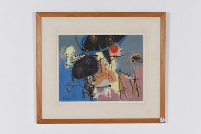 CORNEILLE (1922-2010). N°Inv: 25008-50.
Gouache...