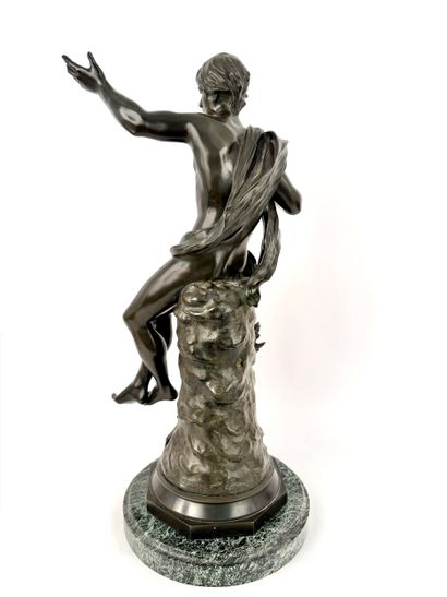 Henri JACOBS (1864-1935). Sculpture en bronze...