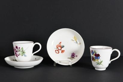 MEISSEN. Fin XVIIIè. Inv: 26016-45. Paire...
