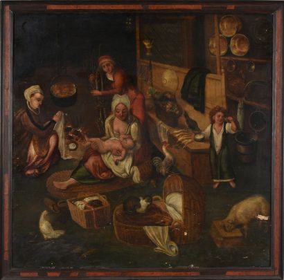 Martin VAN CLEVE (1527-1581). Atelier de.
Ecole...