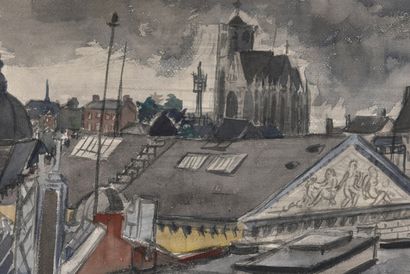 Edgard TYTGAT (1879-1957). N°Inv 25008-27.
Signed...