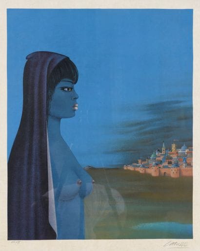 Félix LABISSE (1905-1982).N°inv 25008- 39.
Estampe-Multiple
Lithographie...