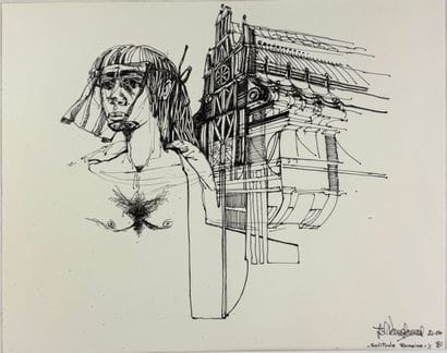Jean-Claude VANDORMAEL (1943-1982)
Dessin...