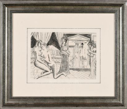 DELVAUX Paul (1897-1994). D'après. Inv: 72.
Grande...