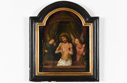 Christ de pitié. XVIIIè. N°inv: 25021-9.
Huile...