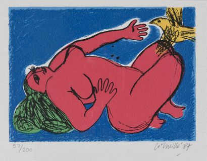 CORNEILLE (1922-2010). N°inv: 25008-82.
Signed....