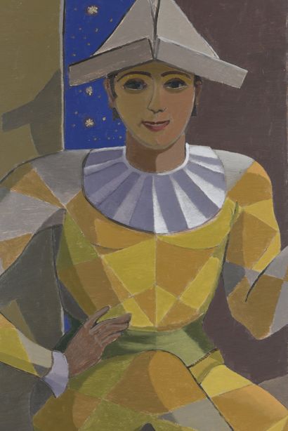 Edgard SCAUFLAIRE (1893-1960)
Oil on panel.
Dated...