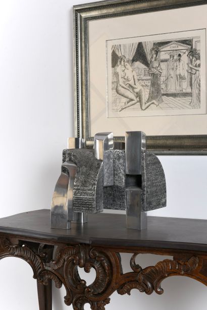 THIBAUD WEISZ (1910-2005). Sculpture abstraite...