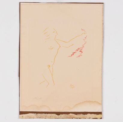 Jean COCTEAU (1889-1963). N°inv: 25008- 12.
Signée...