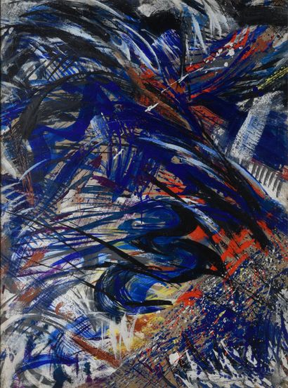 DAG DAHL (1928-1992). 20th century. Oil on...
