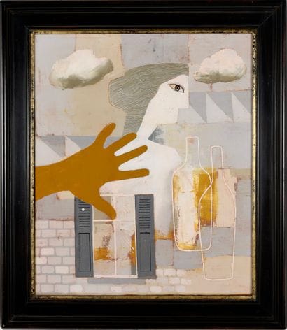 Jean OOSTERLYNCK (1915-1996). Inv 26005-30.
Oil...