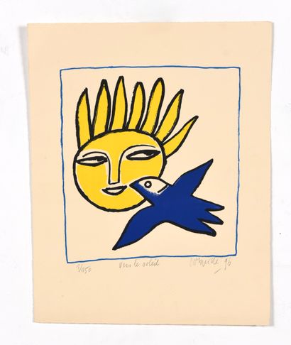 CORNEILLE (1922-2010). N°inv 25008-42.
Signée.
Titre...