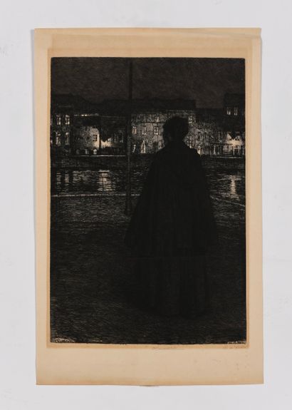 François Maréchal (1861-1945).
Estampe-Multiple
Eau-forte.
Signée.
Date:...